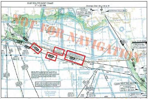 Published RNAV Routes Replacing LF Airways